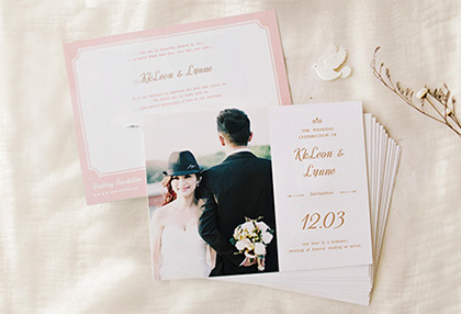 結婚小卡 明信片